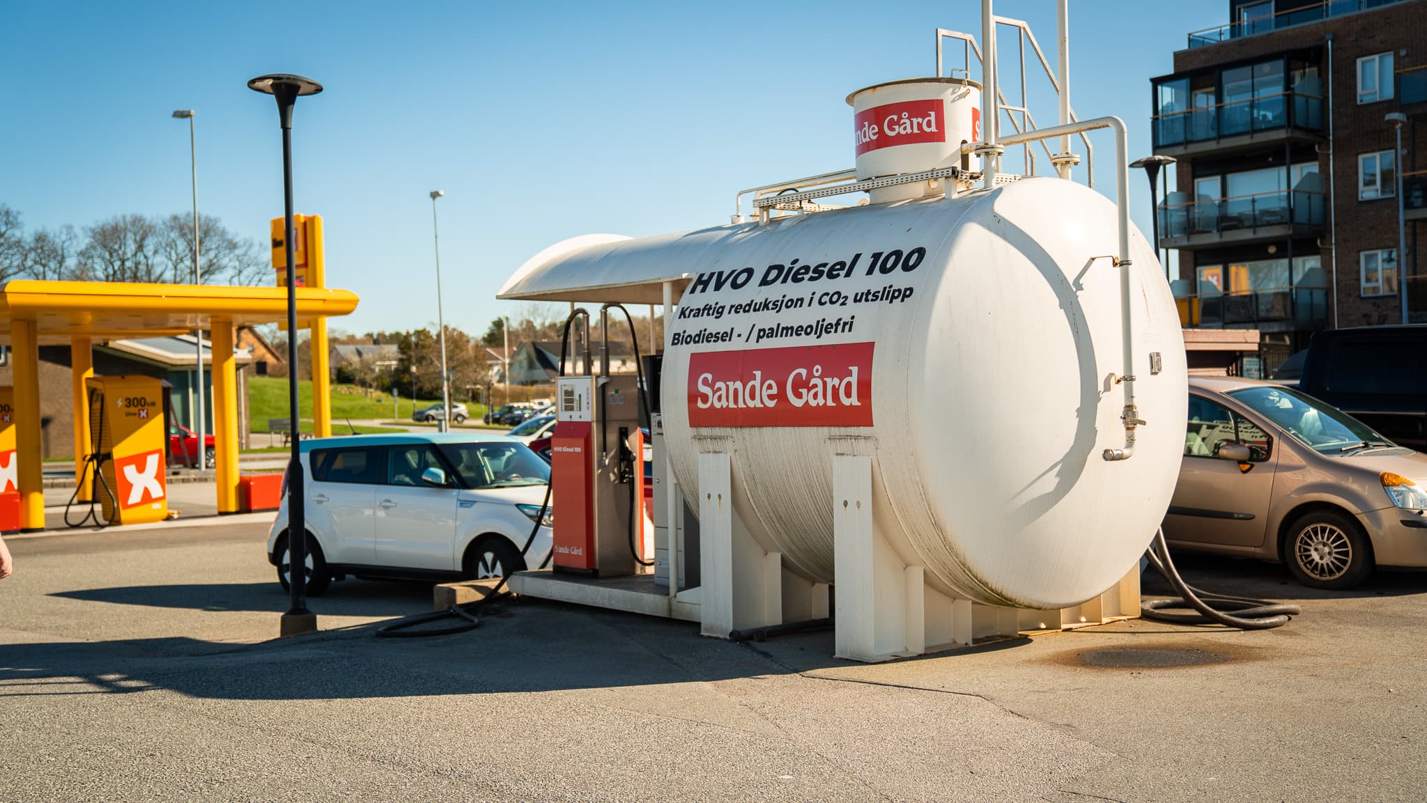 Sande Gård HVO Diesel 100-tank