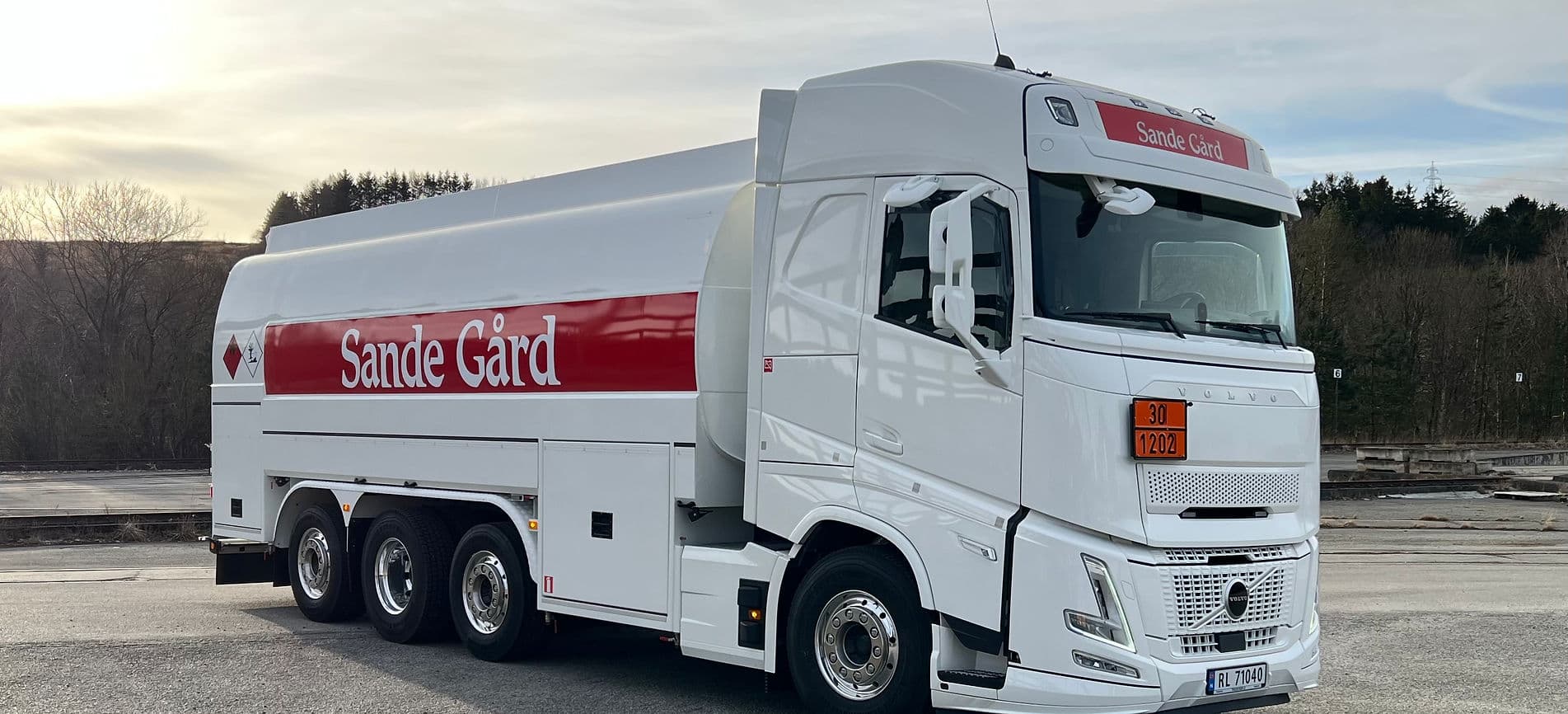 Sande Gård tankbil